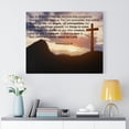 thumbnail image 2 of Scripture Walls God's Love Romans 8:37-39 Christian Home Decor Bible Art Unframed, 2 of 9