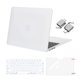 thumbnail image 1 of Funda MOSISO compatible con MacBook Air de 13,6 pulgadas, color blanco, 1 of 6