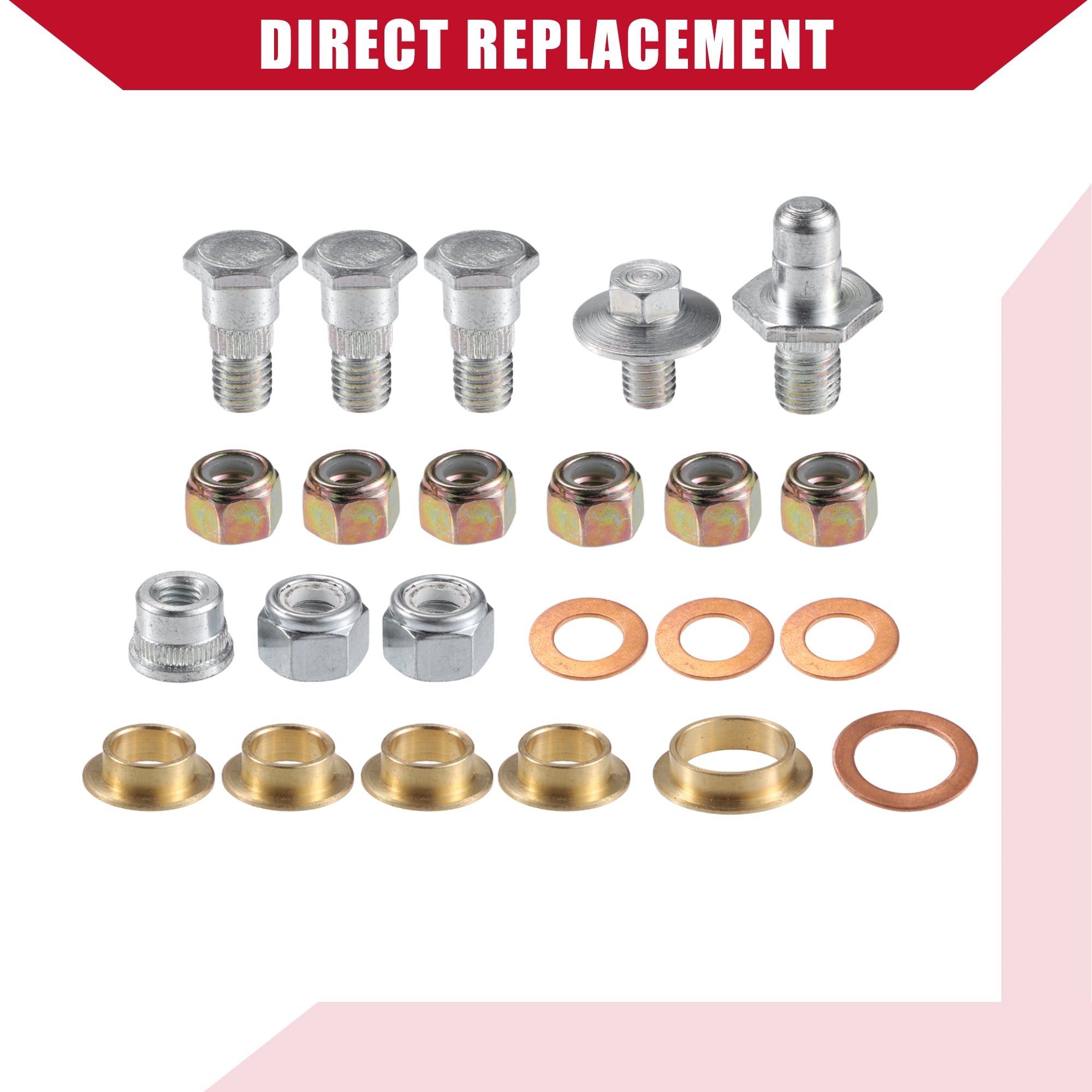 Unique Bargains Front Door Hinge Pin Bushing for Chevrolet Silverado 1500 2500 2007-2014