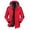 Red, variant on Windbreaker Jackets for Men Detachable Cap And Windproof Thick Three-in-one Jacket Outdoor Sports Warm Jacket Mens Windbreaker Jackets Red 2XL