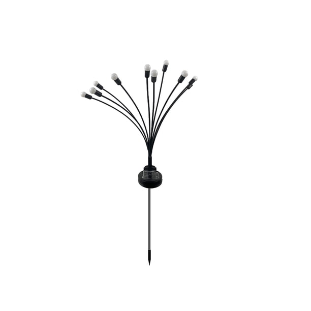 Luz de paisaje con carga Solar, lámparas nocturnas ahorradoras de energía, iluminación decorativa de varios cabezales, jardín al aire libre, Iluminación y accesorios 10 cabezas/luz cálida Billuyoard HA065391-05B