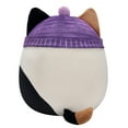 thumbnail image 3 of Squishmallows Original 14 inch Cam the Calico Cat with Purple Hat - Child's Ultra Soft Plush Toy, 3 of 7