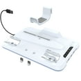 thumbnail image 4 of Support de Refroidissement 4-en-1 pour PS5 Slim avec Lumières RVB - Chargeur Double pour Manettes et Support pour Écouteurs, Base de Console Verticale pour Éditions Disque et Numérique / Accessoires PS5 Slim, 4 of 6