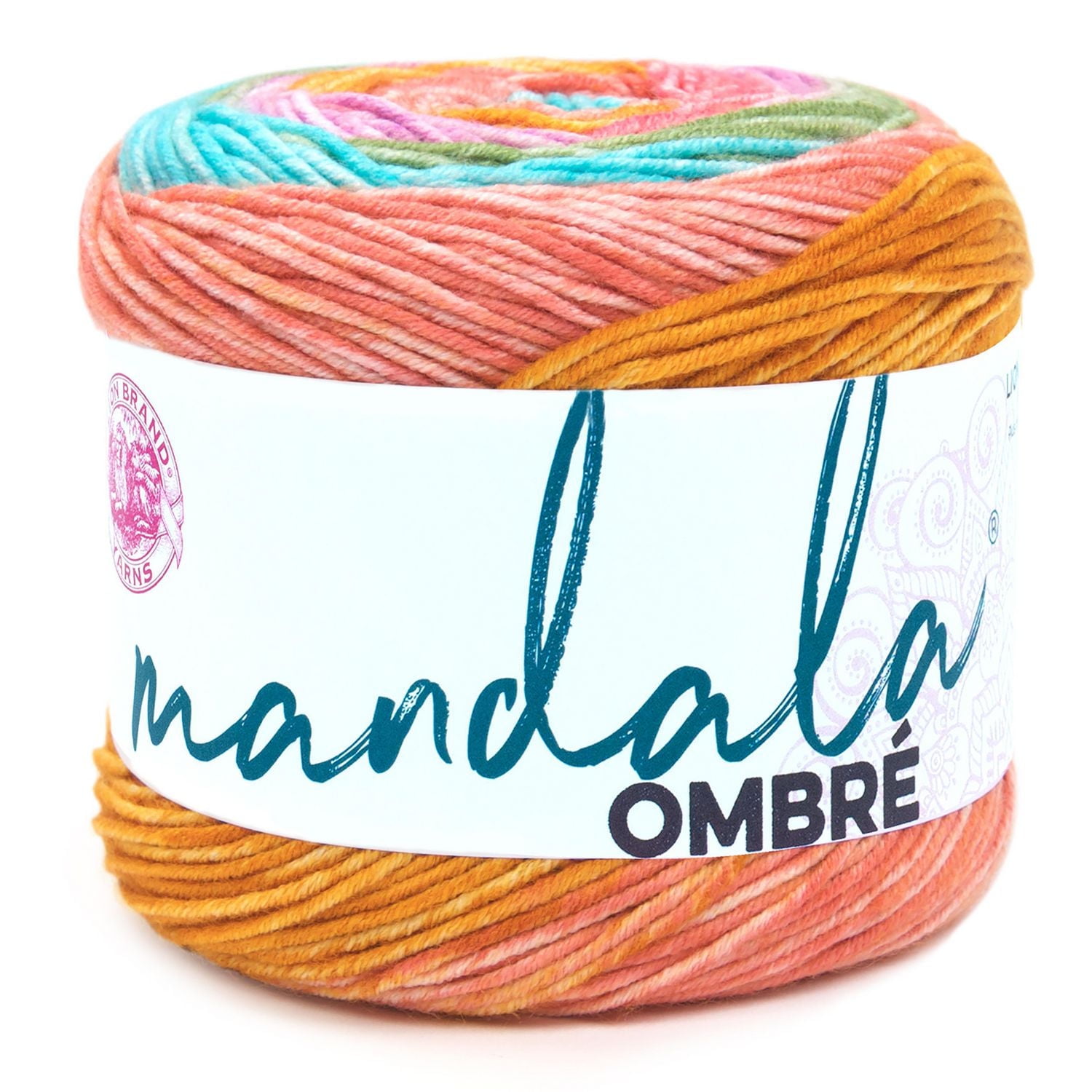 Lion Brand Yarn Mandala Ombre Heureux Fil Mandala Ombre Heureux
