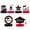 A, variant on SUSHANG Class of 2025 Graduation Honeycomb Decor Kit - 6-Piece Black 3D Table Centerpieces for Grad Party Dessert Table/Gift Table Displays, Graduation Party Favor Supplies