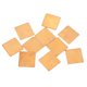 thumbnail image 1 of 10 Piezas de Espaciador de de Almohadilla de Cobre de 15 Mm X 15 Mm X 0,5 Mm para GPU Portátil, 1 of 7