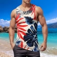 thumbnail image 2 of Gibobby Men's Cotton A-Shirt White Tank Top Undershirts Tank Tops Men Tank Tops Men Muscle(XXXL,Dark Blue), 2 of 5