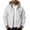 Gray, variant on longantii Mens Waterproof Jackets Fashion Water Resistant Collared Wind Jacket Long Sleeve Zip Up Coat Classic Fit Fall Winter Cycling Clothing Pink XL