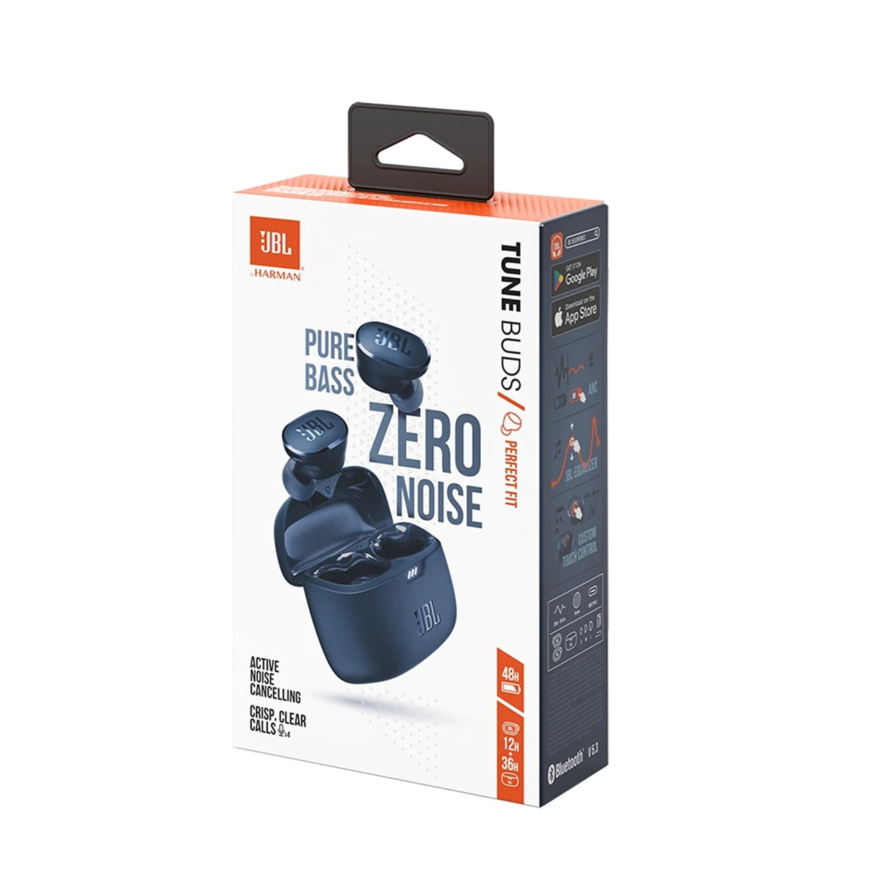 JBL Tune Buds - True Wireless Noise Cancelling Earbuds - Blue (Sold Without Manufacturer Warranty)