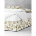thumbnail image 2 of Renee Palm Green Platform Bed Skirt King 15" Drop, 2 of 4