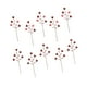 thumbnail image 5 of Corazones artificiales para San Valentín, ramas florales, púas florales artificiales 10 piezas, 5 of 9