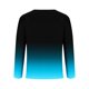 thumbnail image 3 of Blusas y camisas de manga larga con cuello redondo para hombre, estilo casual, cuello redondo, estampado, para fitness, deportes, manga larga, blusa de poliéster., 3 of 4