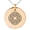 Rose, variant on Stainless Steel Celtic Eternity Knot Engraved Small Medallion Circle Charm Pendant Necklace