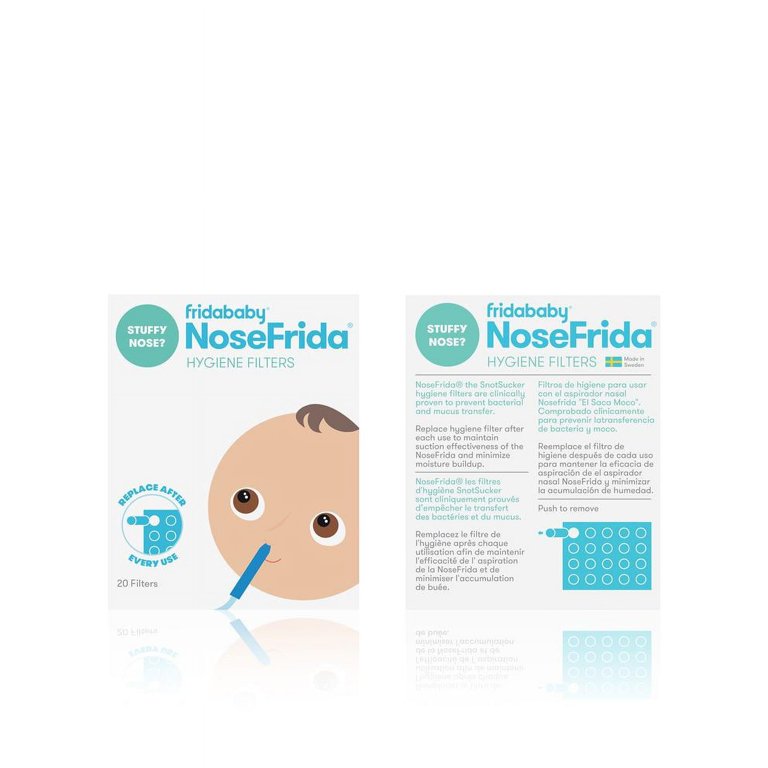 Fridababy Nosefrida Replacement Hygiene Filters - 20 ct 