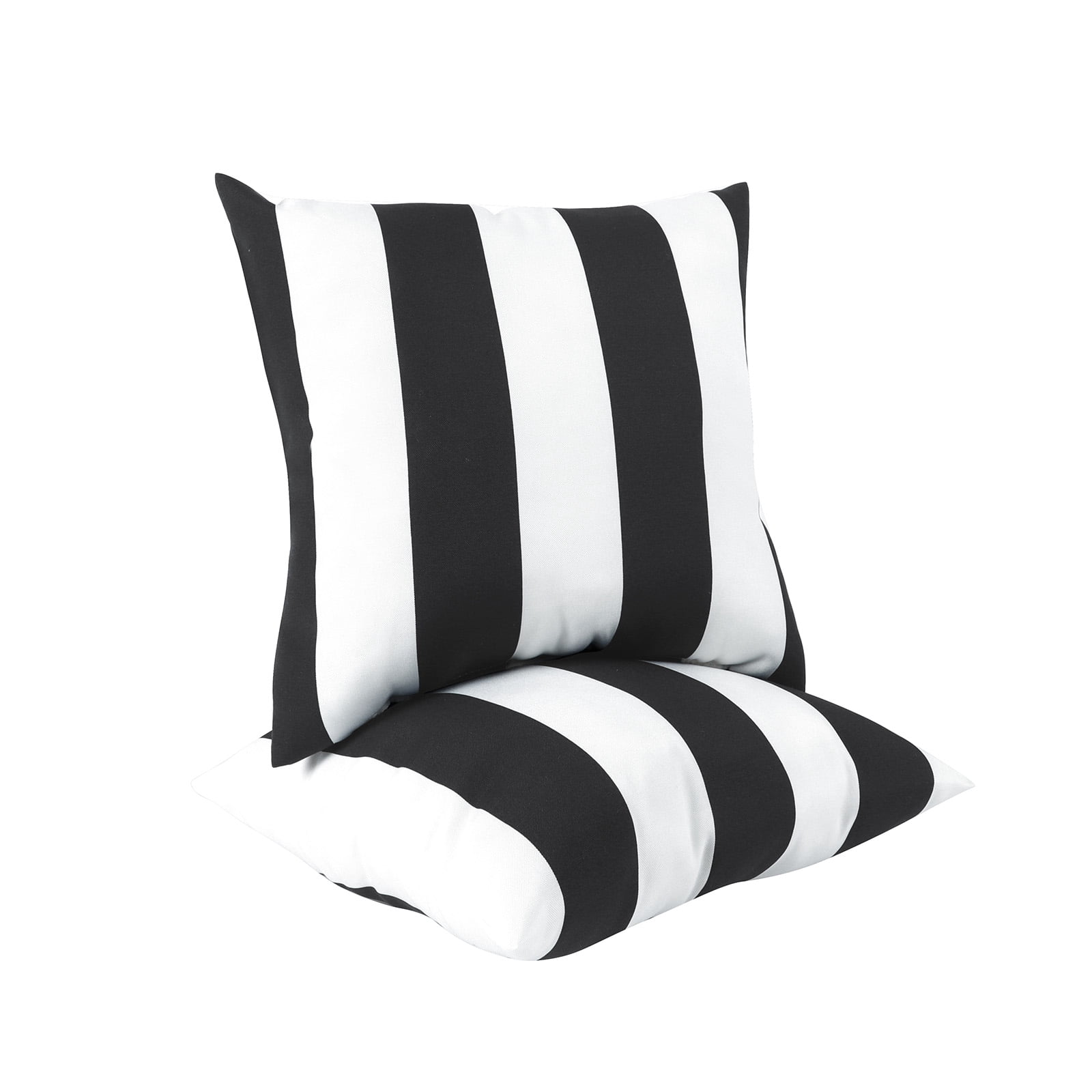 HONEY HOME 2 Pack Outdoor Pillows, Waterproof & Fade-Resistant Patio Cushions for Garden, Porch, Poolside