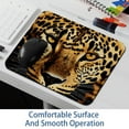 thumbnail image 6 of Leopard Square Desk Mat Mousepad, 8.3x9.8 Inch Non-Slip Rubber Bottom, Printed Gaming Mousepad for Office and Gaming, 6 of 6