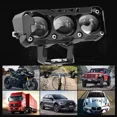 thumbnail image 2 of Par Faros Auxiliares Lupa Led Focos Luz 240w Para Coche Moto, 2 of 8
