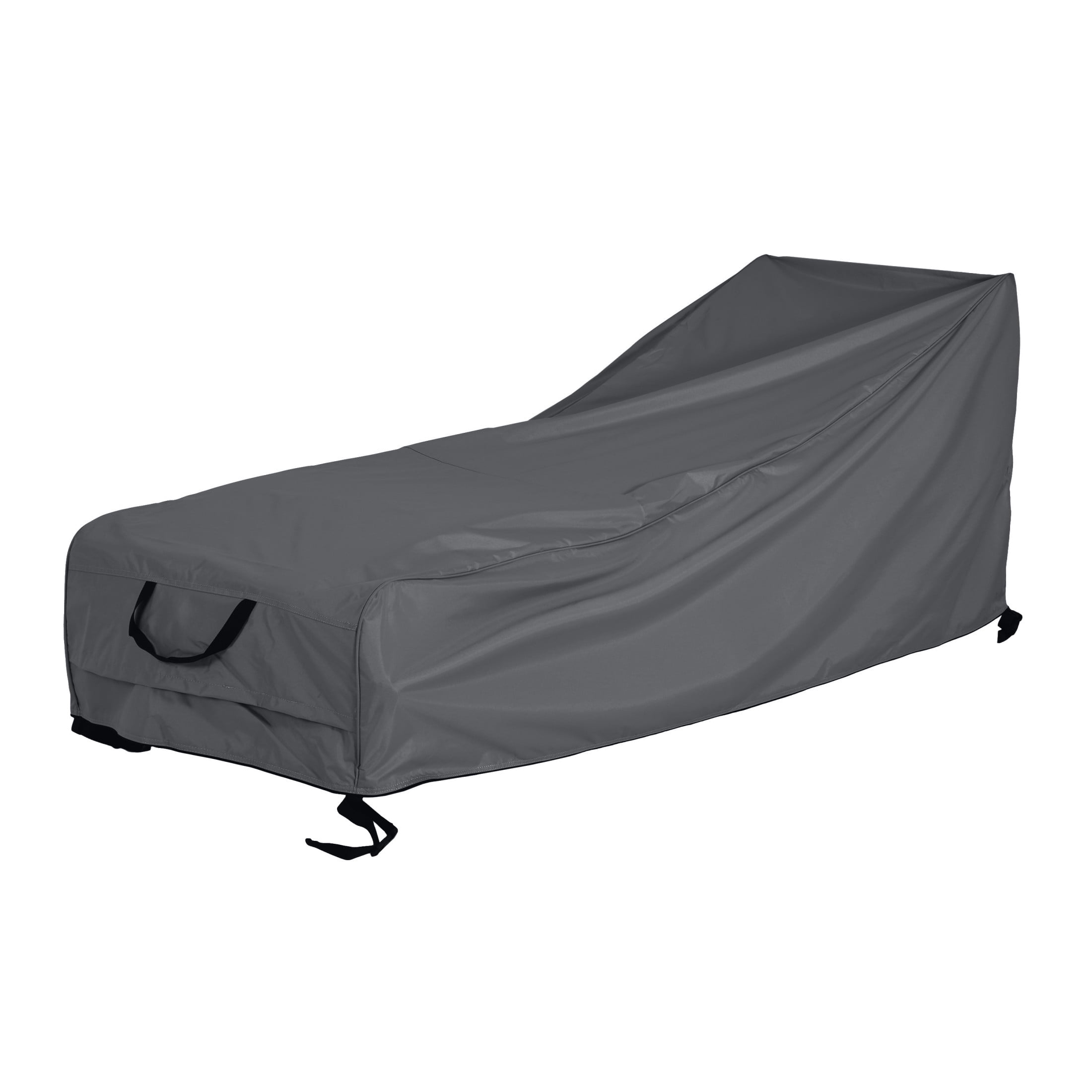 Christopher Knight Home Waterproof Outdoor Chaise Lounge Cover with Air Vents, 80” L x 30” W x 28”, Grey