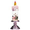 thumbnail image 2 of Decoración Navideña Vela Navideña Luces Nocturnas Adorno Navideño Cena Romántica a La Luz de Las Velas Luces de Estrellas de Mesa Regalos de Escritorio Capacidad de Líquido (100 Ml), 2 of 6