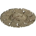 thumbnail image 3 of Ekena Millwork 14 5/8"OD x 2 1/4"P Needham Ceiling Medallion (Fits Canopies up to 4 1/4"), Hand-Painted Gobi Desert Crackle, 3 of 6