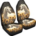 thumbnail image 3 of POLERO Polyester Fabric Front Seat Covers 2 Pack, All Season Protection Universal Size Car Seat Covers for Men and Women, 3 of 13