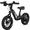 Black, variant on YunTopKids Electric Balance Bike for Kids, 12-Inch Tires, 5.6/9 mph, Adjustable Seat, up to 4.9 Miles, 3 Speed Settings,Electric Bike for Kids Ages 3–5,Pink