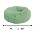 thumbnail image 4 of Dog Bed for Small Medium Large Dogs Cats,Calming Washable-Round Cozy Soft Pet Bed for Puppy and Kitten with Slip-Resistant Bottom(S,Green), 4 of 4