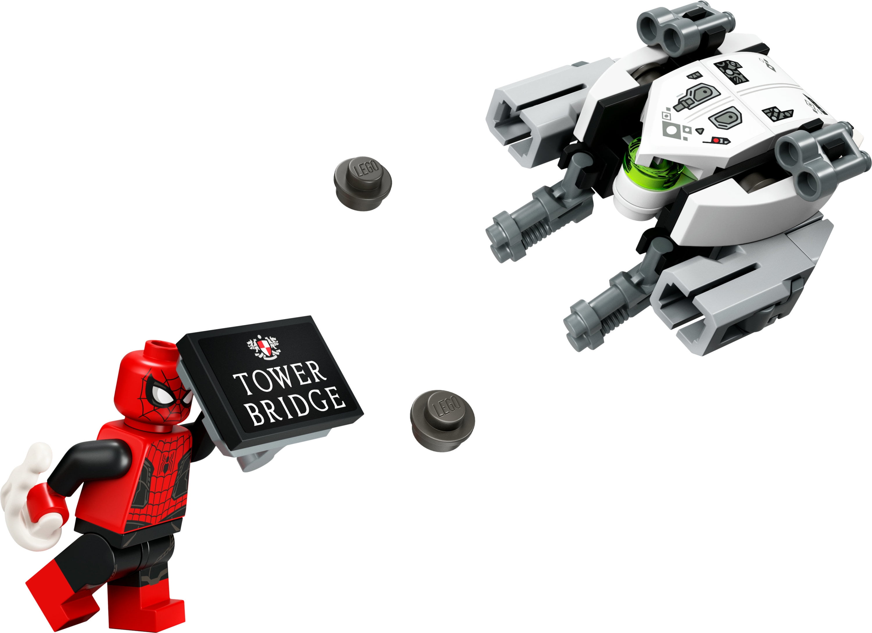 LEGO Marvel Sets Spider Man Bridge Battle 30443 Far From Home Edition Walmart