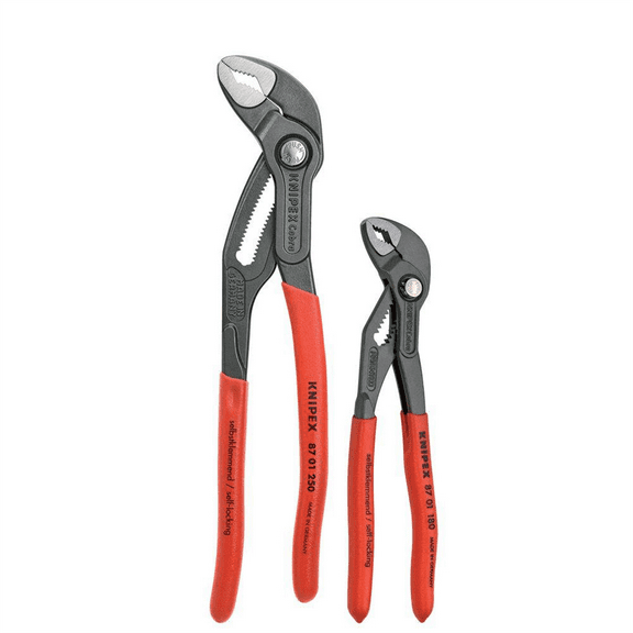 KNIPEX Tools 00 31 20 V01 US, Cobra Water Pump Pliers, 2-Piece Set