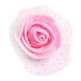 thumbnail image 4 of 100 Piezas de Espuma Flores de Rosas Artificiales Manualidades de Besos Ramo Baby Shower Decoración de Bricolaje Rosado Soledad Cabeza de la flor de las rosas de la espuma, 4 of 5