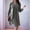 Grey, variant on Lace Cardigan And Dress Set For Women – Elegant Fashionable Outwear Two Piece Outfit For Casual And Formal Occasions Shirt Dress with Belt Long Dresses Ladies Dresses Casual Long Sleeve Tunic Dress