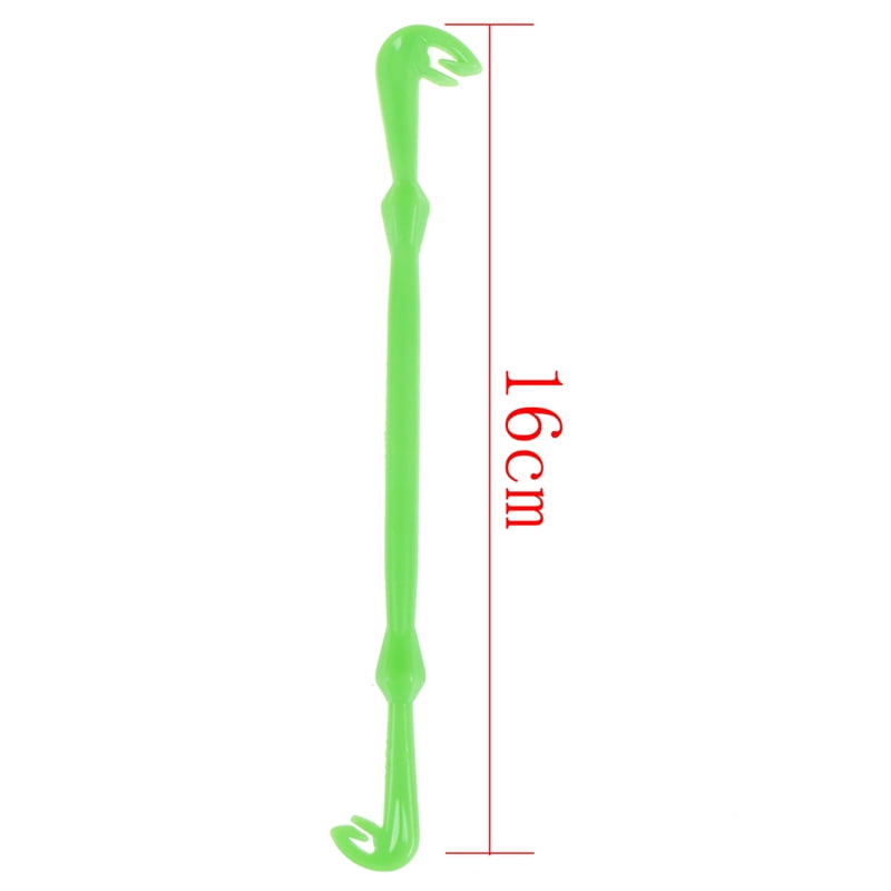 2PCs Hook Loop Tyer/Disgorger Tie Nail Knot Tying Tool Tackle Fly Fishing Hook! 
