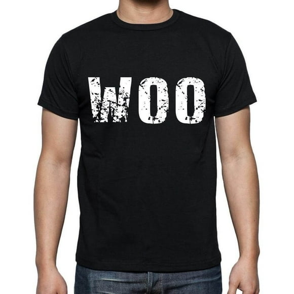 Men's Graphic T-Shirt Woo Eco-Friendly Limited Edition Short Sleeve Tee-Shirt Vintage Birthday Gift Novelty