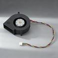 thumbnail image 3 of Industrial 97mm PWM Blower Fan 12V 6A 18000Hrs Lifespans For DVR Switches Cabinet Small Space Ventilation, 3 of 8