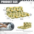 thumbnail image 7 of Uorisanigo Lemon Rv Couch Covers Washable Elastic Couch Cushion Slipcovers Anti-Slip Camper Cushion Cover Booth Seats for Trailer Including 1 Backrest Cover & 1 Bench Cover, 7 of 7
