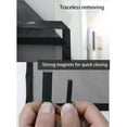 thumbnail image 4 of Mistaha Polyester Magnetics Screen Door Fly Insects Screen Door Net Screen Curtain Full Frame Adhesive, 4 of 8