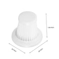 thumbnail image 2 of 4pcs Vacuum Cleaner Filter Core Vehicle Vacuum Cleaner Filter Vacuum Replacement Filter Car Vacuum Cleaner Filter Vacuum Cleaner Replacement Filter Core Auto Cleaning Supply, 2 of 8