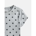 thumbnail image 2 of Wonder Nation Girls Kid Tough Tee with Short Sleeves, Sizes 4-18 & Plus, 2 of 3