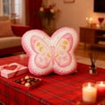 thumbnail image 4 of YHAICO Valentine's Day Cute Pillow Love Heart Pillow Cute Soft Couple Cushion Pillow Butterflies Throw Pillows and Valentines's Day Decorative Pillow Cushion for Chair Sofa Living Room, 4 of 6
