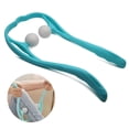 thumbnail image 2 of Neck Massager Therapy Neck And Shoulder Dual Trigger Point Roller Self-massage Tool Relieve Hand Pressure Deep Massage, 2 of 4