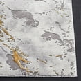 thumbnail image 3 of SAFAVIEH Craft Sharlene Abstract Runner Rug, Grey/Gold, 2'3" x 8', 3 of 8