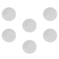 thumbnail image 4 of Retro Coasters Silver PVC 6 Pcs, 4 of 6