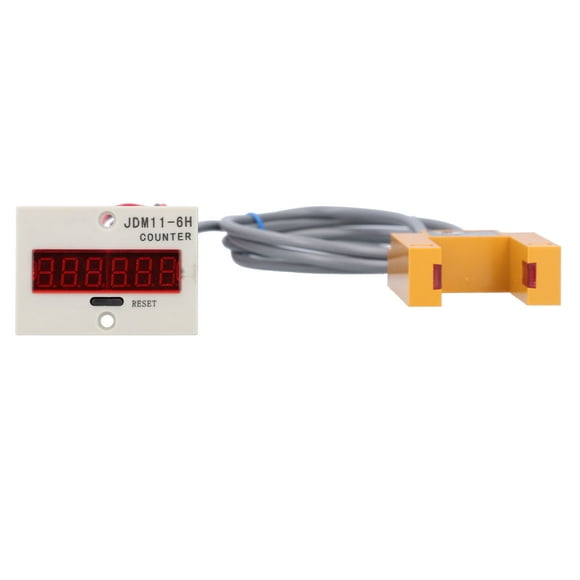 Digital Display Counter Meter, Power Failure Memory Industrial Digital Display Counter Durable Stable  For Industrial Automation Control Systems AC110V
