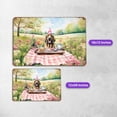 thumbnail image 5 of Happy Mother's Day Bloodhound with Sweets and Flowers at a Picnic Horizontal Metal Aluminum Sign Dog Lover Wall Art Home Decor - 13005, 5 of 5