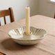 thumbnail image 4 of Soporte de Vela Cónico Negro Soportes de Palo de Vela en Forma de Flor de Cerámica para Decoración de Mesa de Vacaciones Navidad Halloween Boda Pieza Central Decoración Del Hogar, 4 of 6
