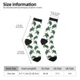 thumbnail image 2 of Lsque Watercolor Turtle Printed Men's Crew Socks, Soft Durable Breathable Moisture-Wicking with Odor Control Cotton socks, 2 of 6