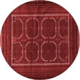 thumbnail image 1 of Ahgly Company Indoor Round Persian Red Traditional Area Rugs, 5' Round, 1 of 4