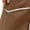 Brown-1, variant on Womens Barrel Pants Baggy Wide Leg Casual Drawstring High Waisted Pant With Pockets Lounge Patchwork Sweat Pants