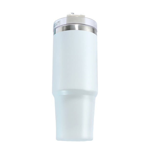 Naiovety Botella de vacío Agua fría caliente con aislamiento Taza de café Taza de bebida Negro 600ml Utensilios de cocina Blanco 900ml