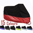 thumbnail image 1 of Motorcycle Cover Universal Outdoor Uv Protector Scooter All Season Waterproof Bike Rain Dustproof Cover M L Xl 2xl 3xl 4xl 190t, 1 of 4